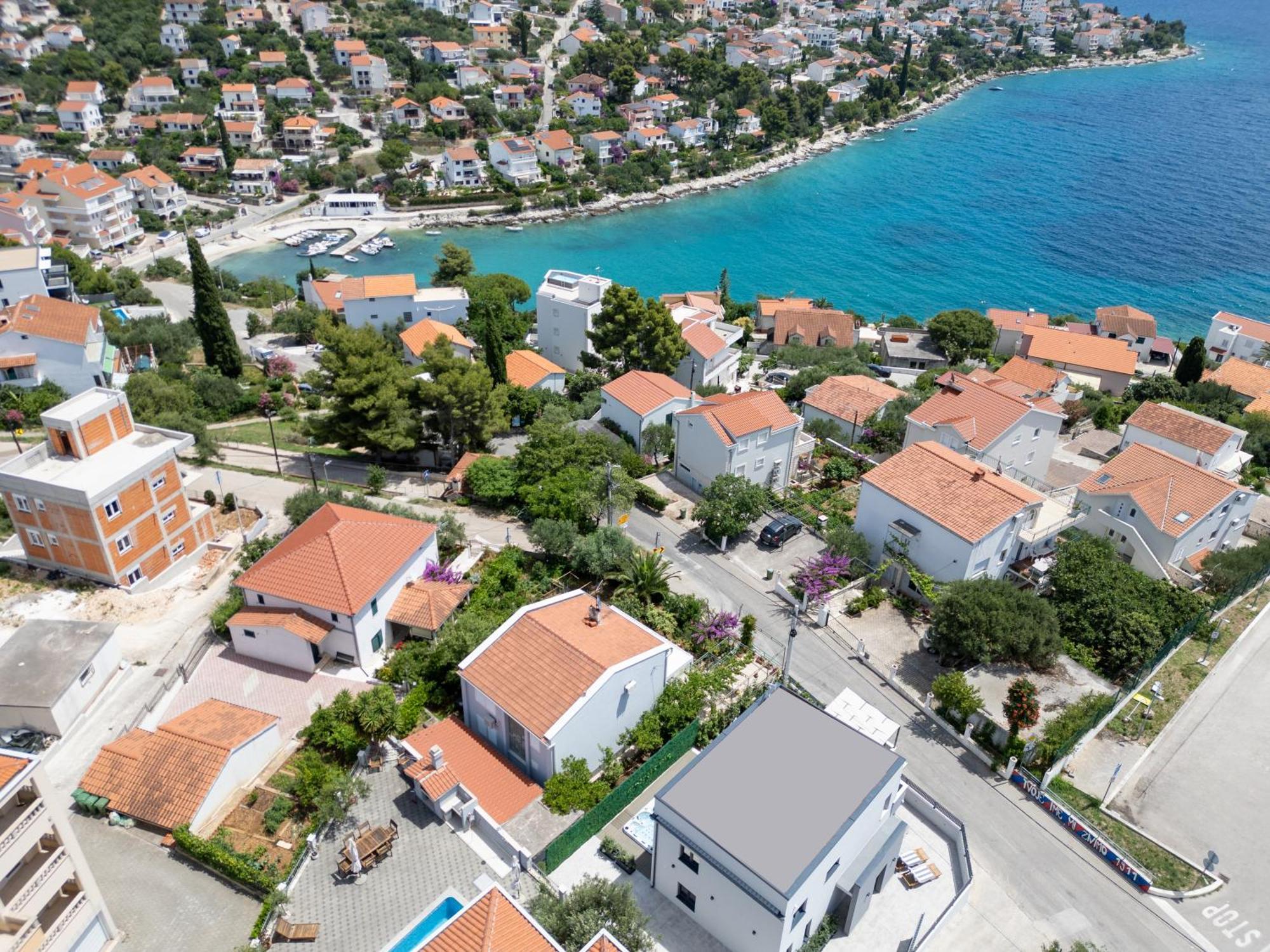 Villa Roma Sauna And Hydrotherapy Pool Trogir Exterior foto