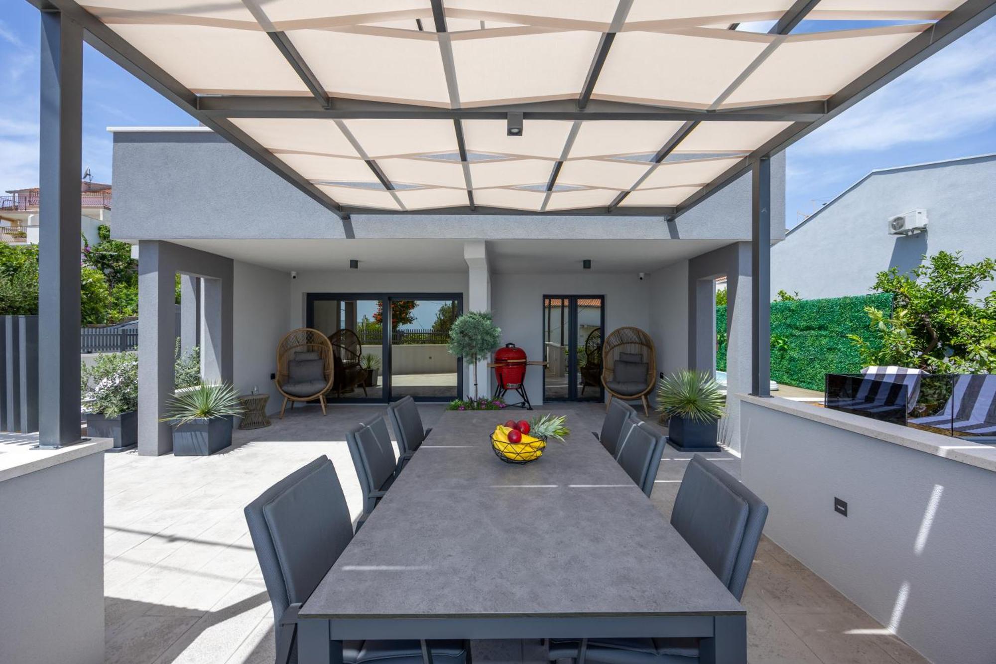 Villa Roma Sauna And Hydrotherapy Pool Trogir Exterior foto