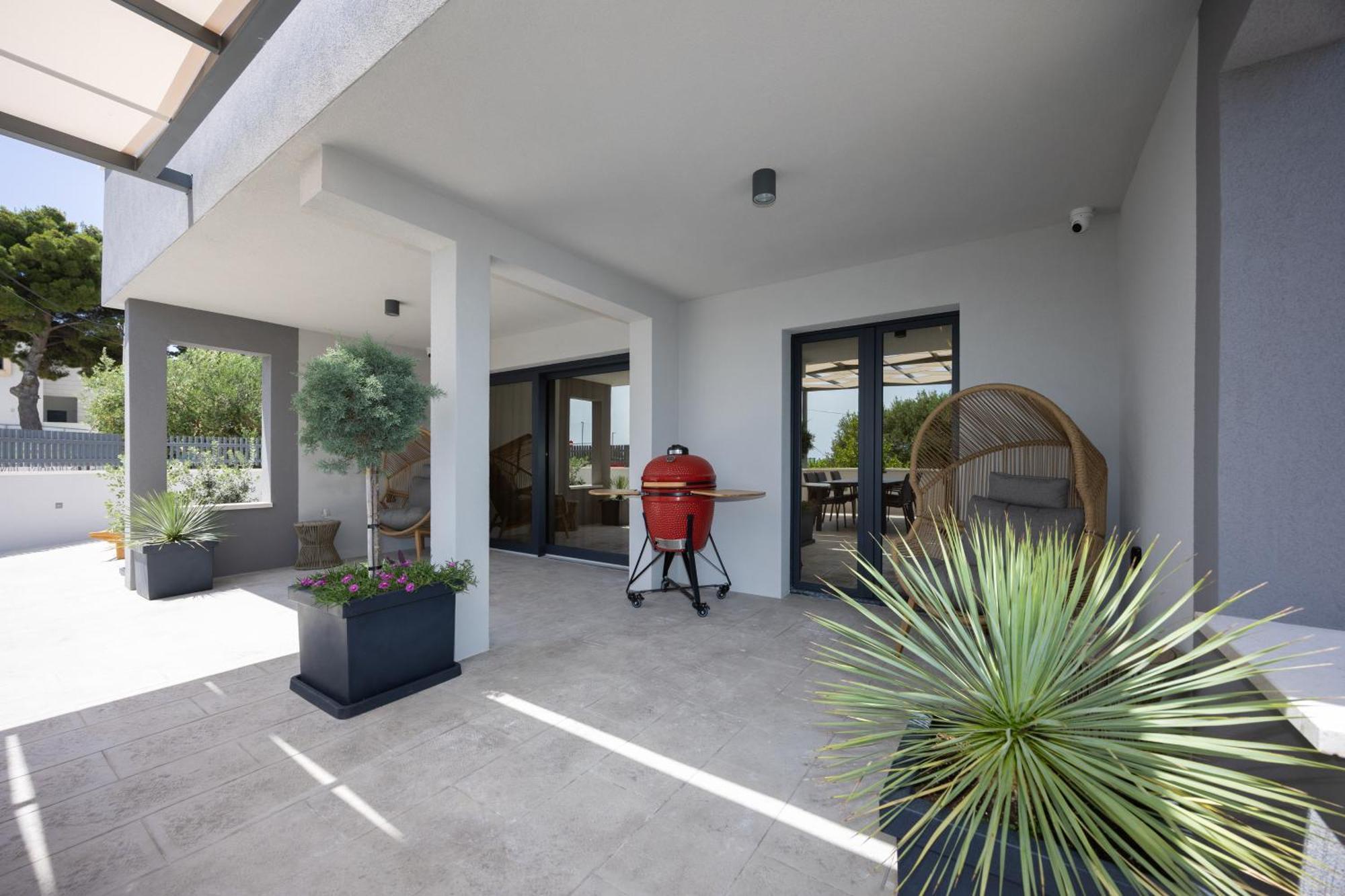 Villa Roma Sauna And Hydrotherapy Pool Trogir Exterior foto