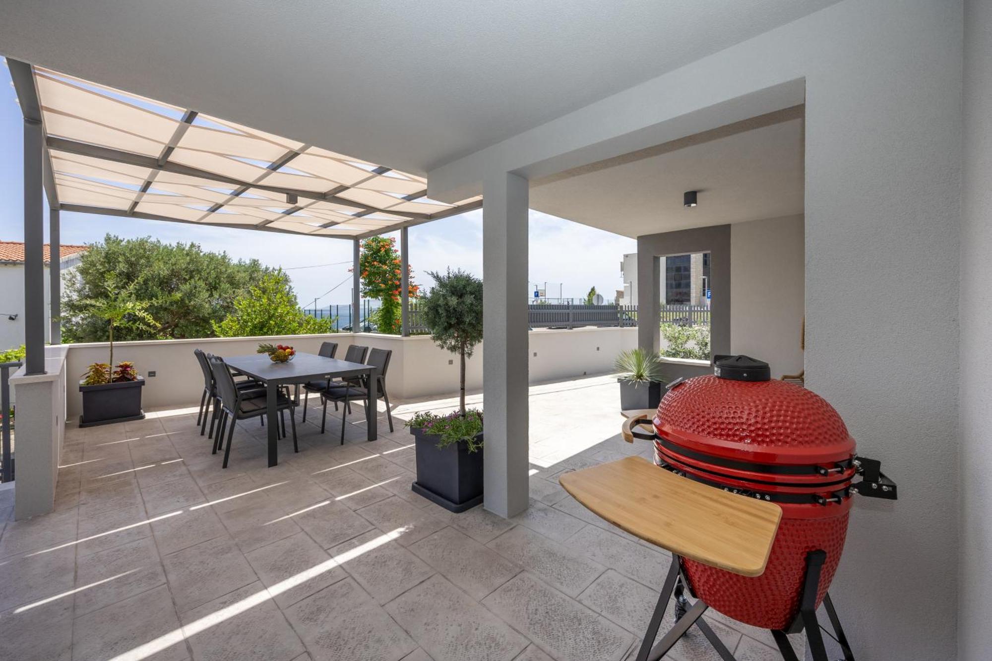 Villa Roma Sauna And Hydrotherapy Pool Trogir Exterior foto
