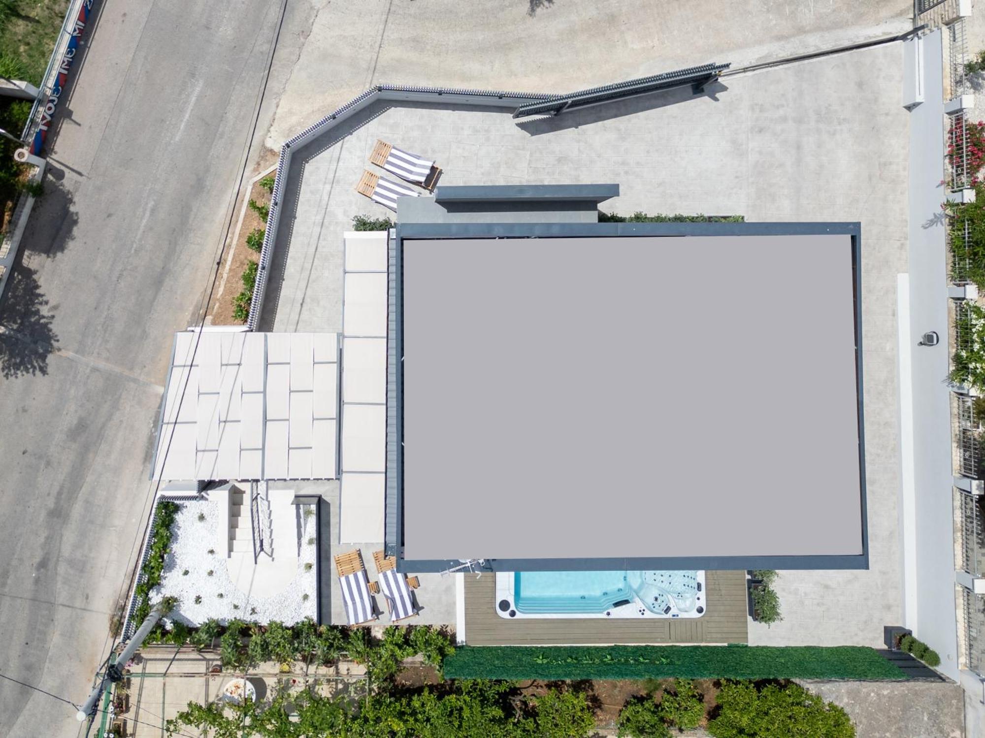 Villa Roma Sauna And Hydrotherapy Pool Trogir Exterior foto