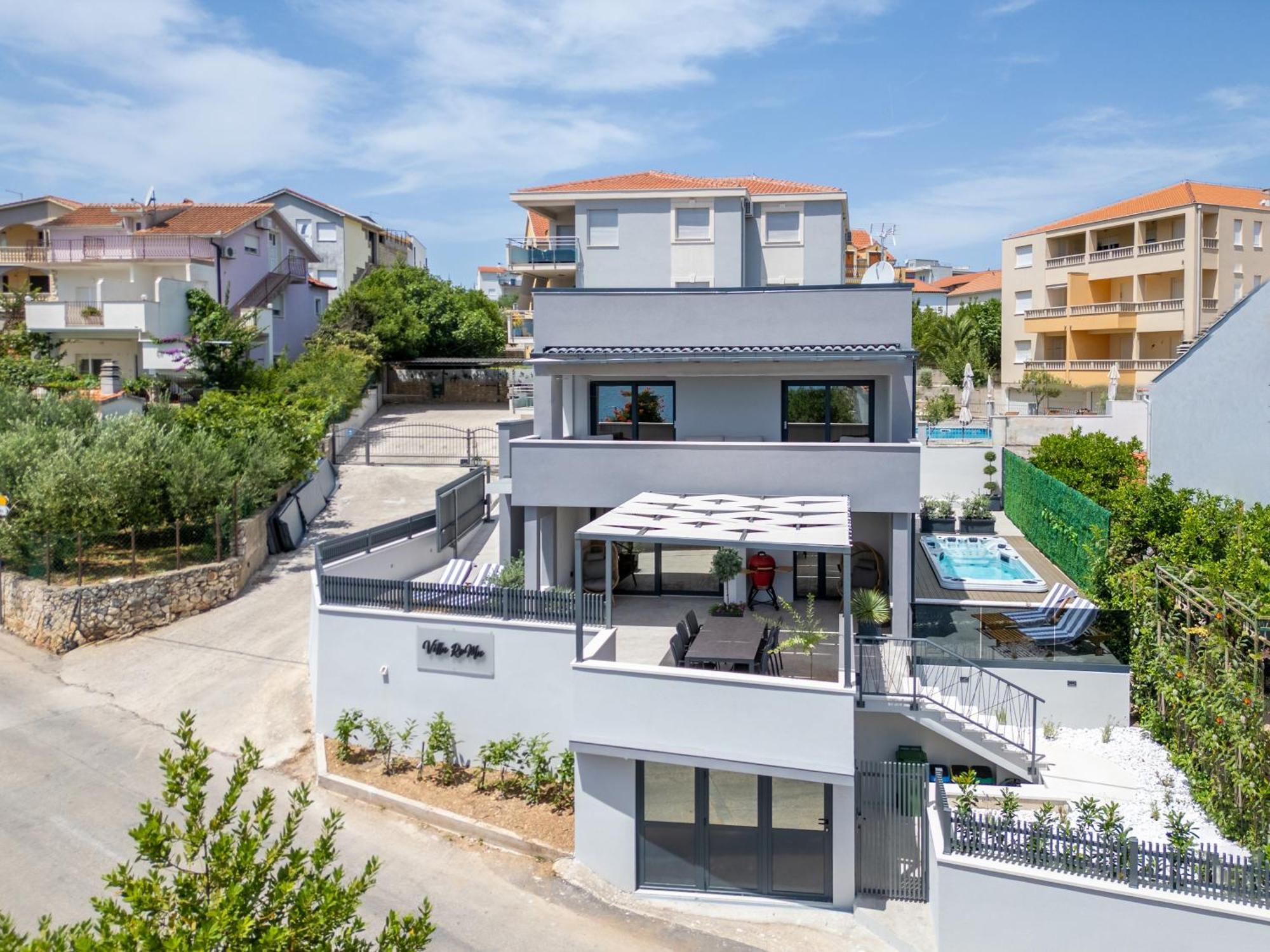 Villa Roma Sauna And Hydrotherapy Pool Trogir Exterior foto